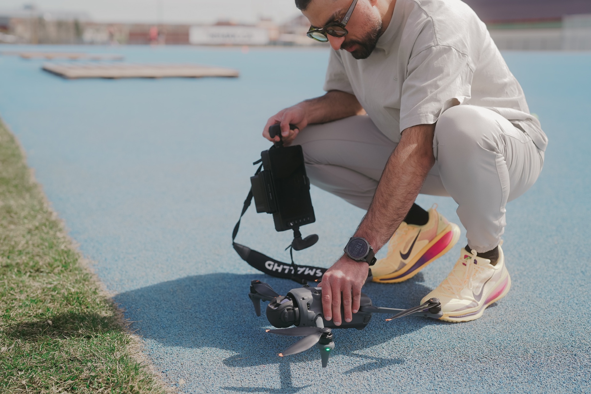 Drone launch / Track day