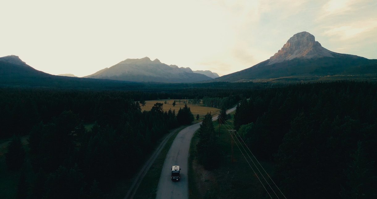 Highway 3 / Magic hour