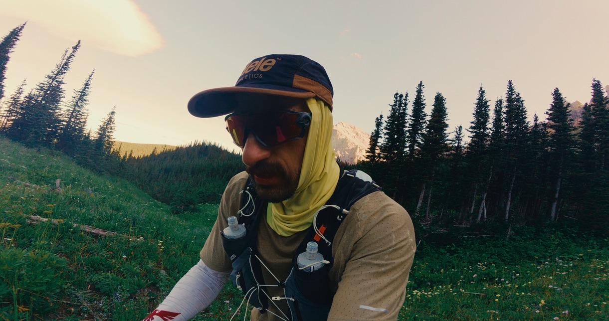 Alpine ridgeline / Trail portrait